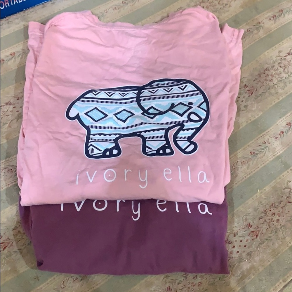 A bundle of women’s ivory Ella shirt